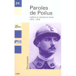 PAROLES DE POILUS  -...