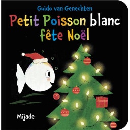 PETIT POISSON BLANC FETE NOEL