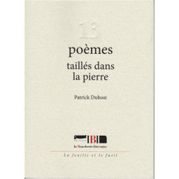 13 POEMES TAILLES DANS LA...