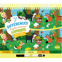 7 DIFFERENCES CHEZ LES ANIMAUX