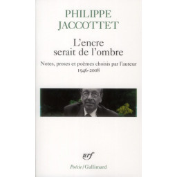 L'ENCRE SERAIT DE L'OMBRE -...