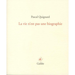 LA VIE N'EST PAS UNE...