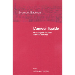 L'AMOUR LIQUIDE - DE LA...