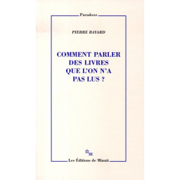 COMMENT PARLER DES LIVRES...
