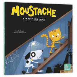 MOUSTACHE A PEUR DU NOIR NED