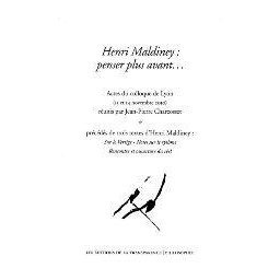 HENRI MALDINEY:PENSER PLUS AVA