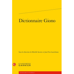 DICTIONNAIRE GIONO